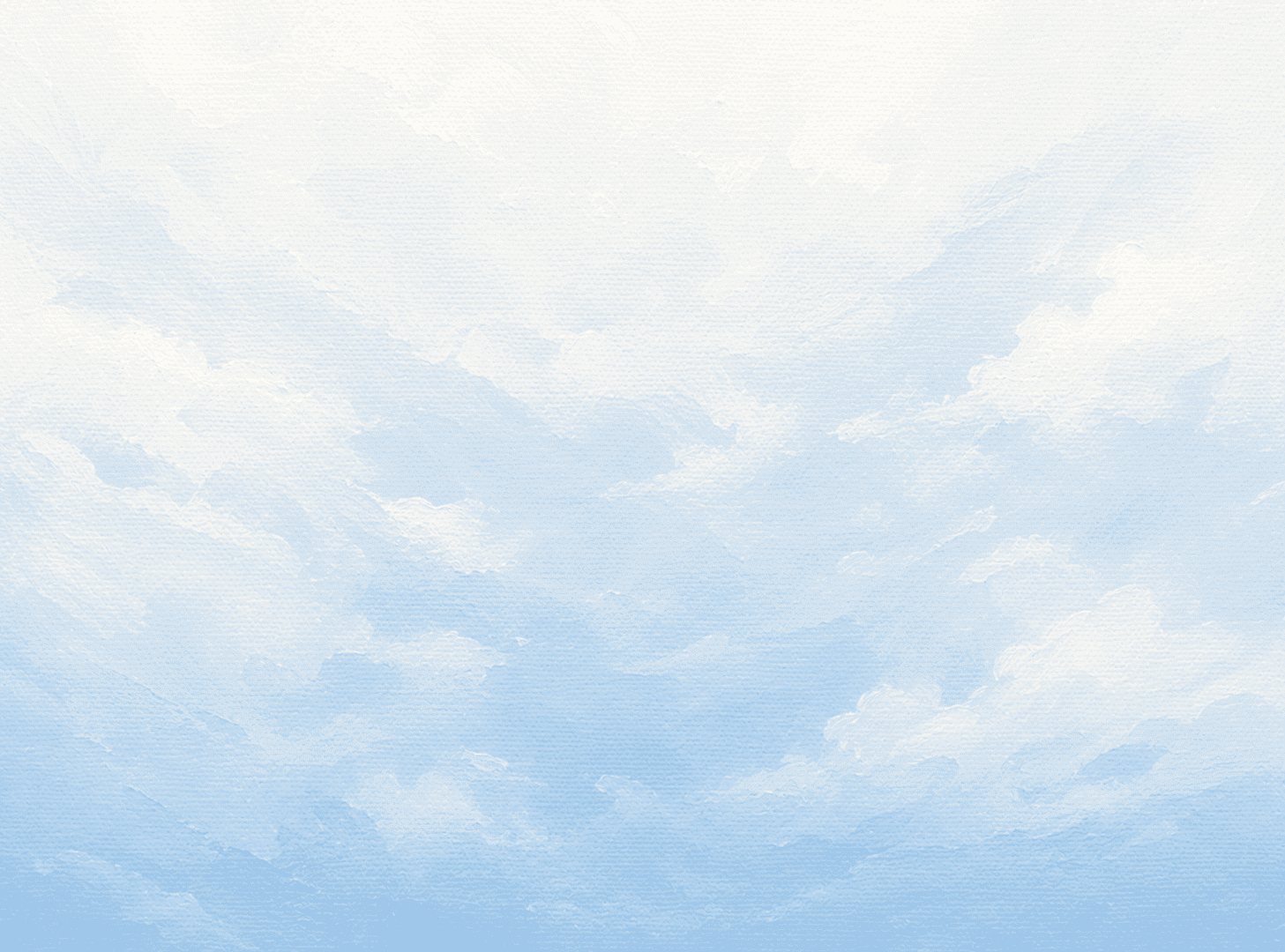 Cloud Background Blue